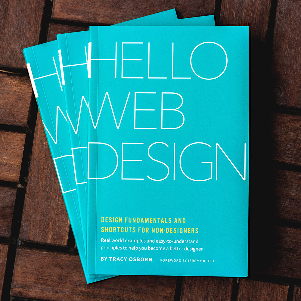 Hello Web Design paperback package